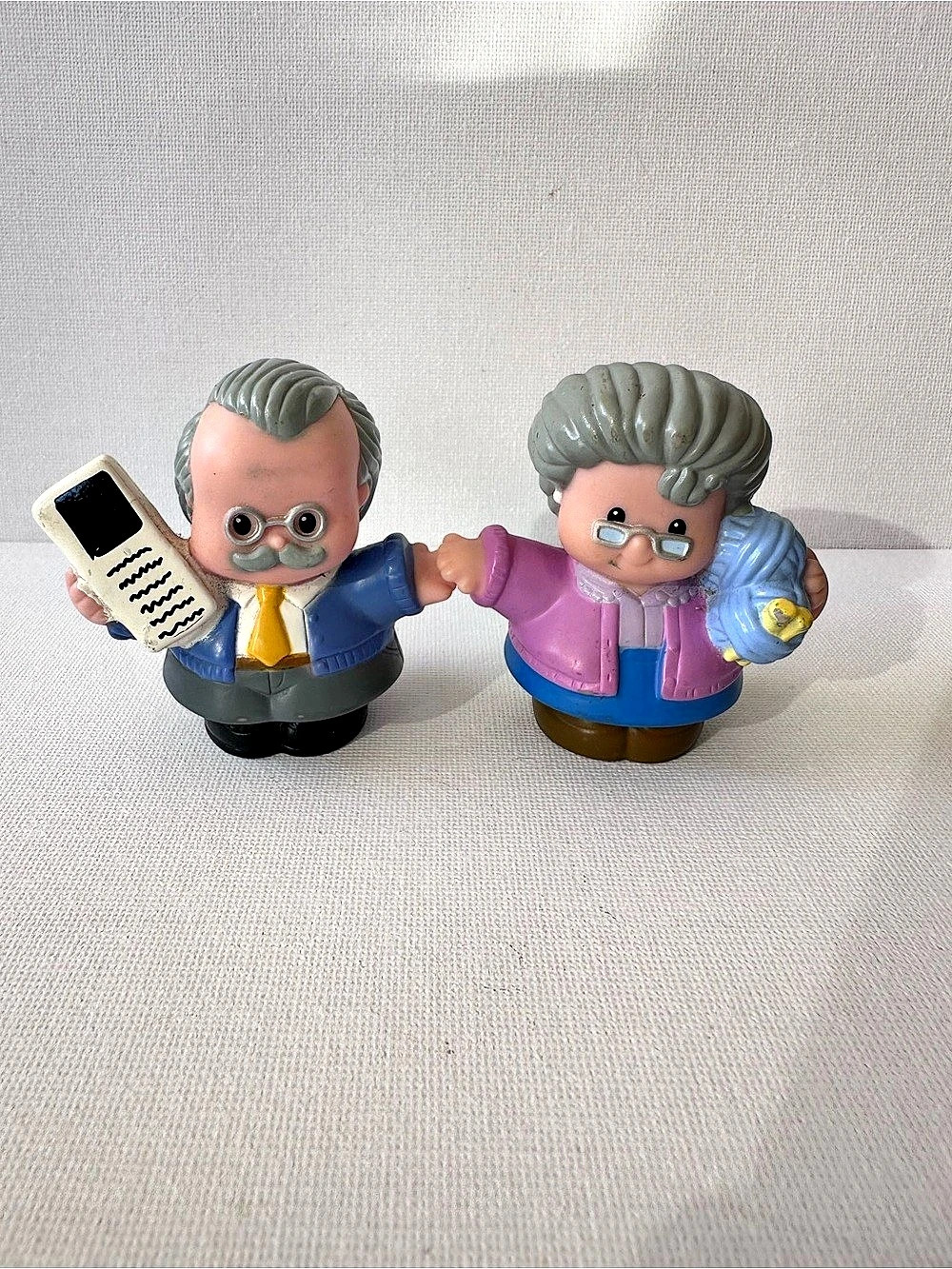 Fisher-Price Little People Grandma and Grandpa Figures